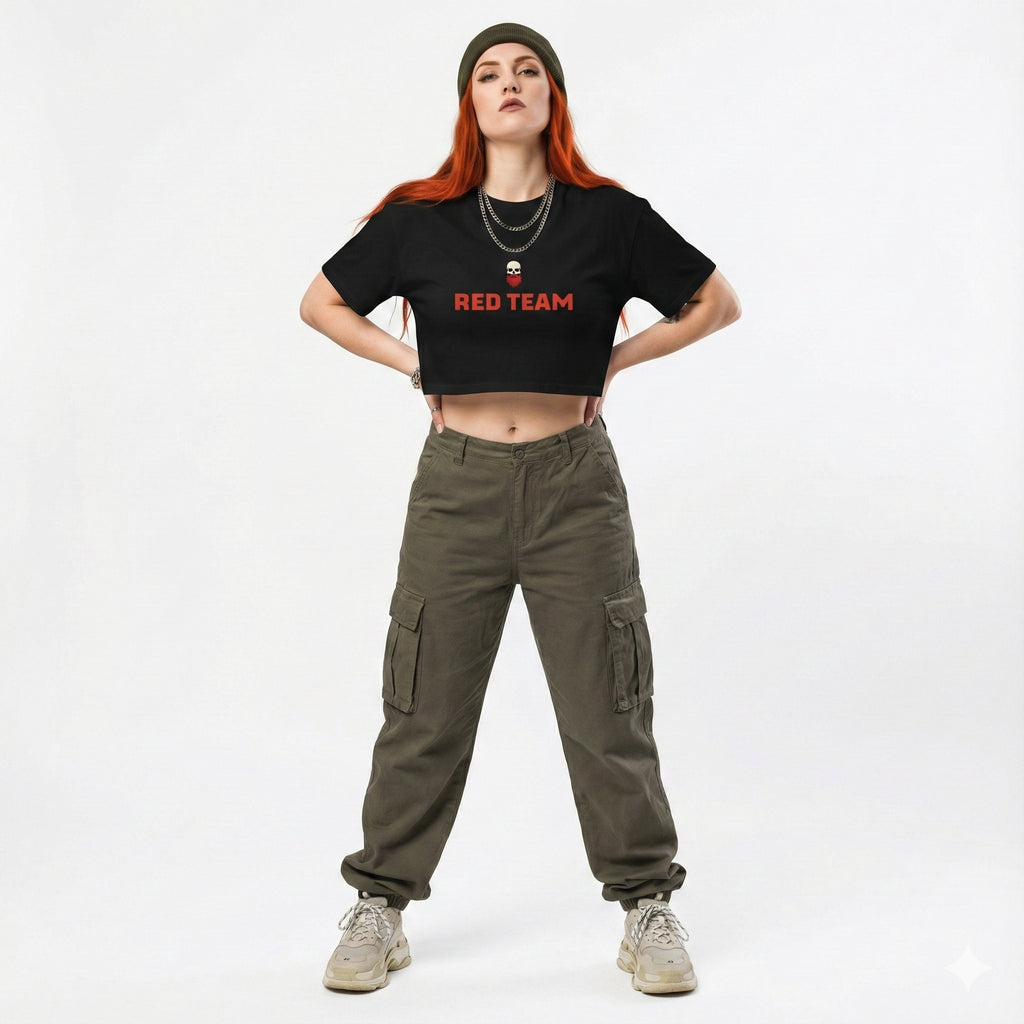 Red Team - Crop top